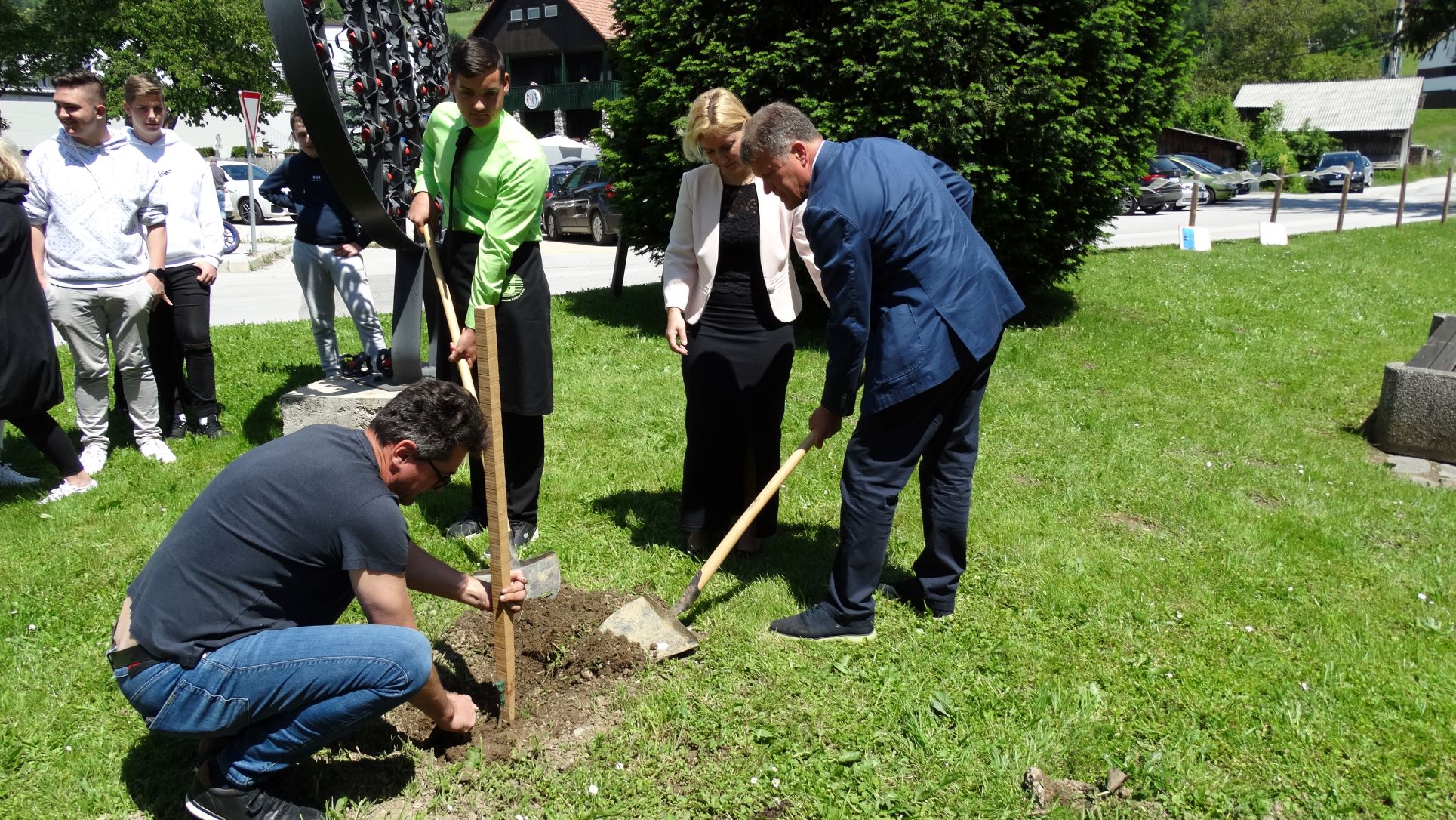 Posadili smo POTOMKO STARE TRTE; SPSŠ, 28.5.2021