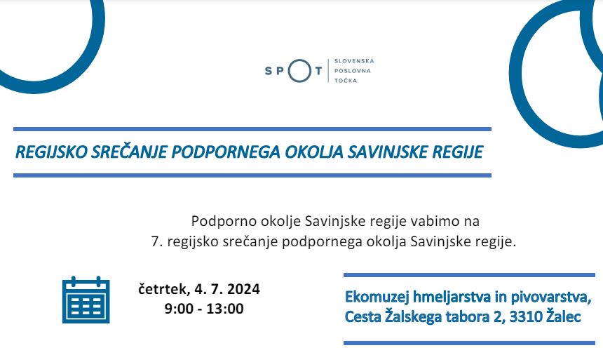 Srečanje podpornega okolja